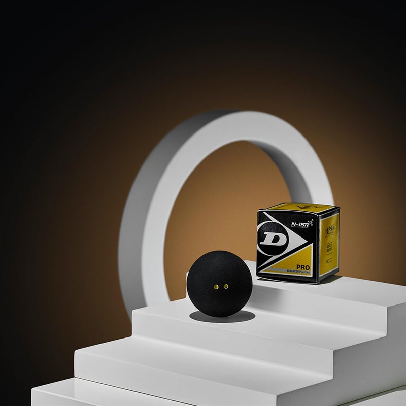 DUNLOP Pro Squash Balls (1 Ball Box 12) -DS - Image 4